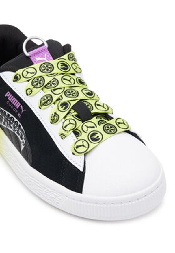 Puma Sneakersy Suede XL Hot Wheels PS 401402 01 Czarny. Kolor: czarny. Materiał: skóra, zamsz. Model: Puma Suede