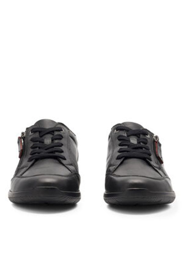 Go Soft Sneakersy WI16-SAMSON-01 Czarny. Kolor: czarny. Materiał: skóra