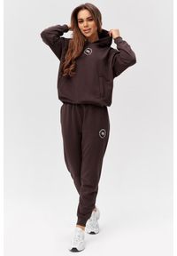 ROUGH RADICAL - Damska bluza dresowa Rough Radical Active Hoodie Women. Kolor: brązowy. Materiał: dresówka