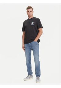 Tommy Jeans T-Shirt Novelty DM0DM21831 Szary Relaxed Fit. Kolor: szary. Materiał: bawełna