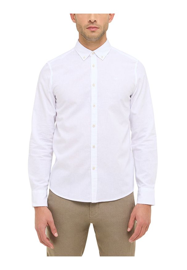 Męska Koszula Mustang Style Rawlins General White 1016248 2045