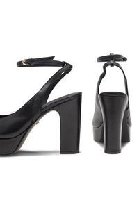 Gino Rossi - GINO ROSSI Czółenka COSENZA-110447 Czarny. Kolor: czarny. Materiał: skóra #4