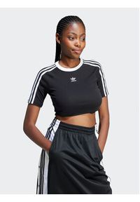 Adidas - adidas T-Shirt 3-Stripes Baby IU2532 Czarny Slim Fit. Kolor: czarny. Materiał: bawełna #3