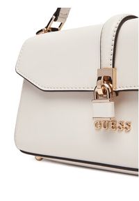 Guess Torebka Queensland HWVG96 55200 Écru. Materiał: skórzane