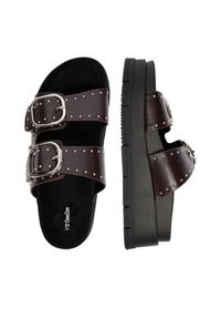 DeeZee Klapki CEO-HY62273-6 Brązowy. Kolor: brązowy. Materiał: materiał #8