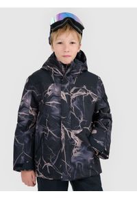 4f - 4F Kurtka snowboardowa membrana 8000 chłopięca - multikolor 146 (10-11 lat). Kolor: wielokolorowy. Materiał: poliester. Sezon: lato