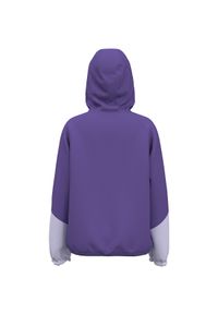 Kurtka przejściowa dziewczęca Under Armour UA Sport Windbreaker Jkt - fioletowa. Kolor: fioletowy. Materiał: materiał, tkanina, poliester. Styl: sportowy