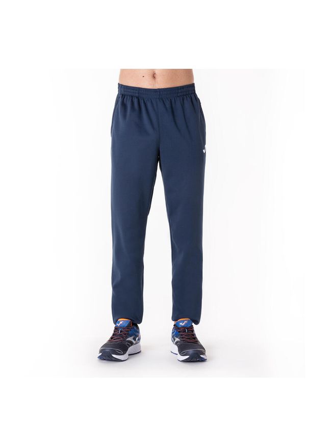 Spodnie fitness męskie Joma Elba. Kolor: niebieski. Materiał: dresówka. Sport: fitness