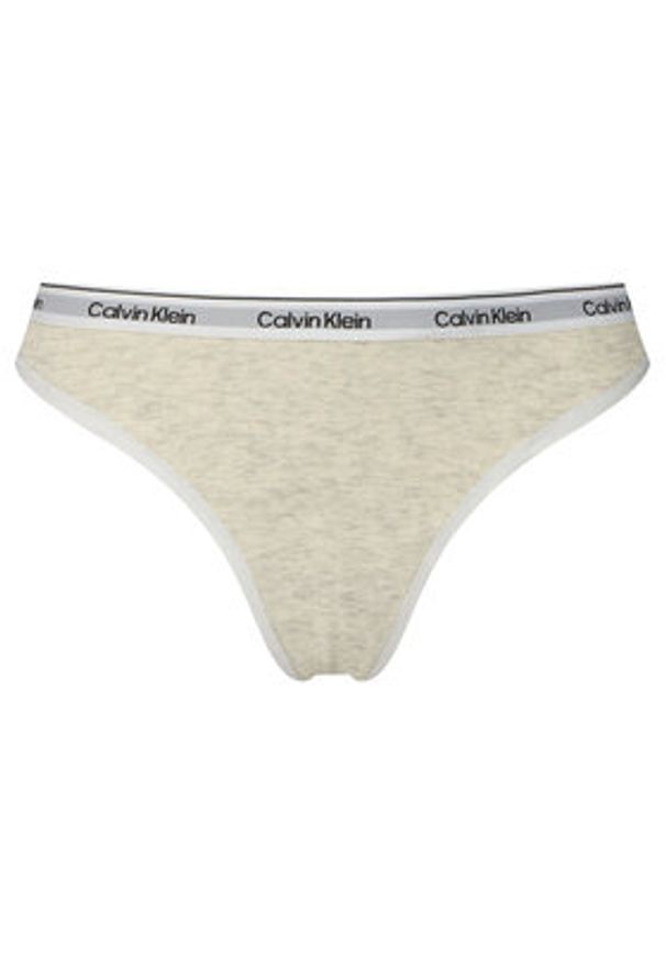 Calvin Klein Underwear Komplet stringów LV00QD5209 Kolorowy. Materiał: bawełna. Wzór: kolorowy