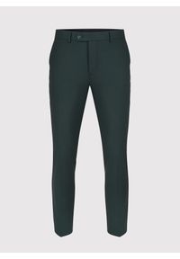 Pako Lorente - PAKO LORENTE – Zielone eleganckie spodnie męskie. Kolor: zielony. Styl: elegancki #6