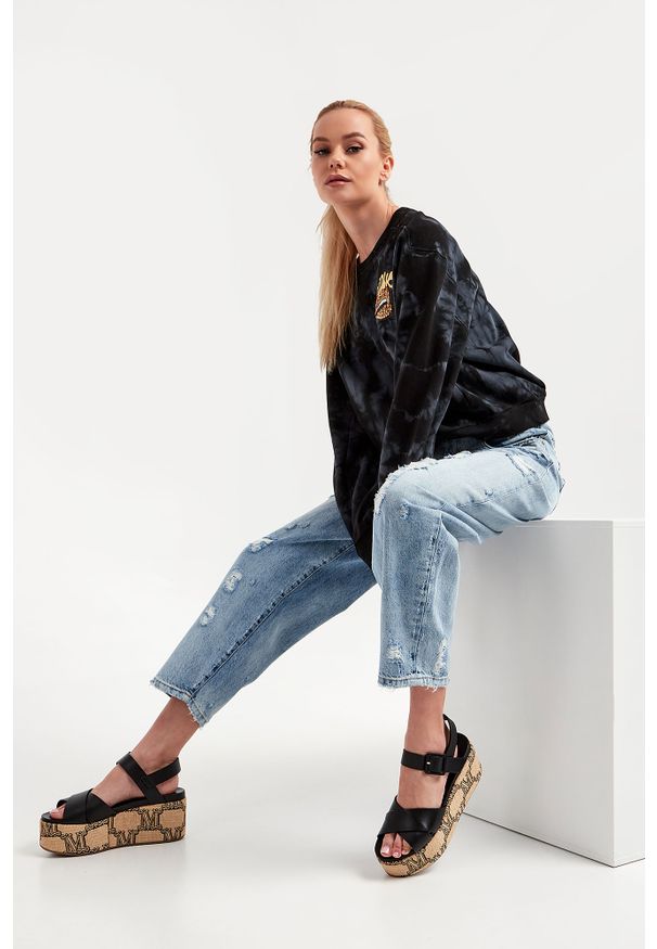 Pinko - Bluza Monferrato PINKO. Długość rękawa: długi rękaw. Długość: długie. Wzór: nadruk