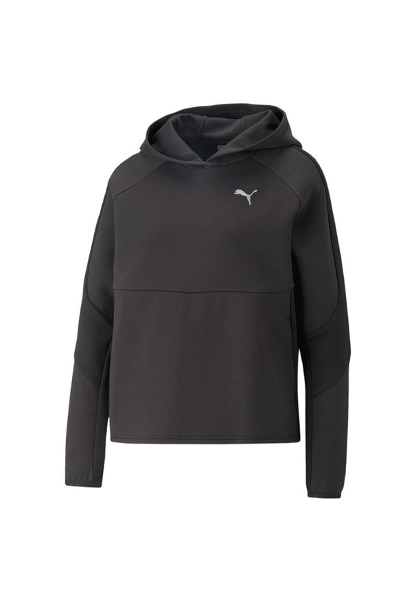 Bluza sportowa damska Puma 67308401. Typ kołnierza: kaptur. Kolor: czarny. Materiał: polar. Sezon: zima