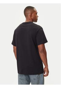 Versace Jeans Couture T-Shirt 79GAHT02 CJ00T Czarny Regular Fit. Kolor: czarny. Materiał: bawełna #5