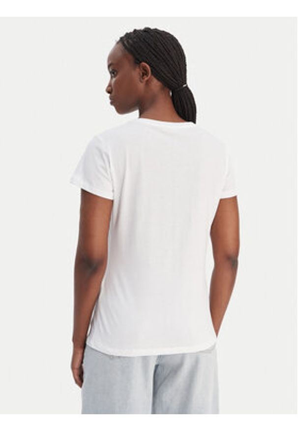 Liu Jo T-Shirt WA6476 JS923 Biały Regular Fit. Kolor: biały. Materiał: bawełna