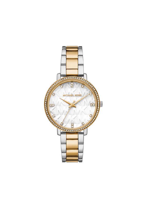 Michael Kors Zegarek Pyper MK4918 Srebrny. Kolor: srebrny