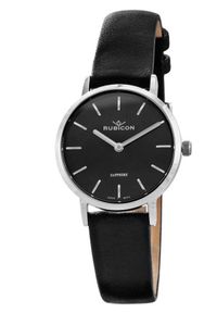 Rubicon - Zegarek damski RUBICON RNAD89 czarny sk. Kolor: czarny #1
