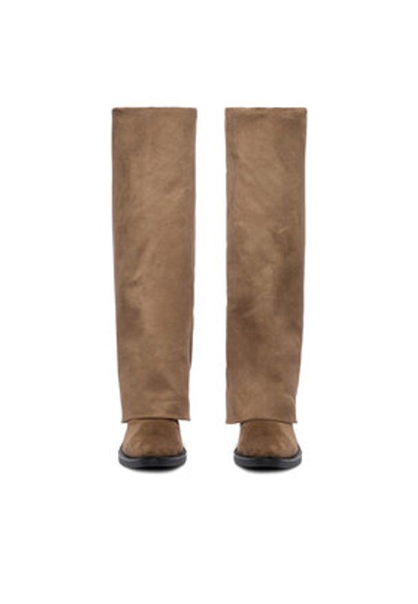 DeeZee Kozaki 23689-22 Brązowy. Kolor: brązowy. Materiał: materiał