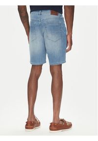 Hechter Paris Szorty jeansowe 26655 151362 Niebieski Regular Fit. Kolor: niebieski. Materiał: bawełna