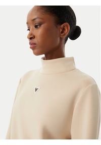 Guess Bluza Olympe V4YQ05 KCAY2 Beżowy Regular Fit. Kolor: beżowy. Materiał: syntetyk #5