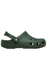 Klapki unisex Crocs Classic Clog 10001-3CM - zielone. Kolor: zielony. Materiał: materiał. Sezon: lato #1