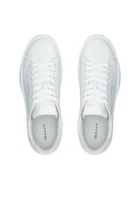 GANT - Gant Sneakersy 31631021 Biały. Kolor: biały. Materiał: skóra