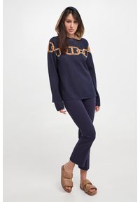 Twinset Milano - Sweter damski z kapturem TWINSET. Typ kołnierza: kaptur #4