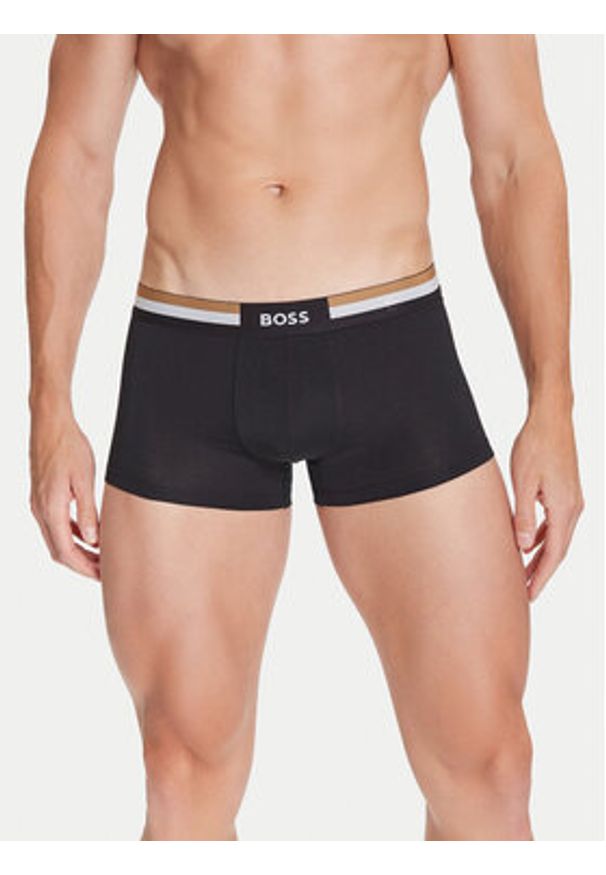 BOSS Komplet bokserek 50516542 Czarny. Kolor: czarny. Materiał: bawełna, syntetyk
