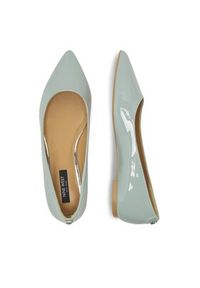 Nine West Baleriny WFA2622-1 Niebieski. Kolor: niebieski. Materiał: skóra #7