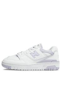 New Balance Sneakersy BBW550BV Biały. Kolor: biały. Materiał: skóra #4