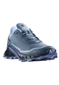 salomon - Buty do biegania damskie Salomon Alphacross 5. Zapięcie: sznurówki. Kolor: niebieski. Materiał: materiał. Szerokość cholewki: normalna. Sport: bieganie