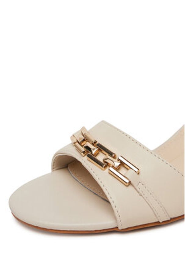 MEXX Sandały MX/022C-HY Beżowy. Kolor: beżowy. Materiał: skóra