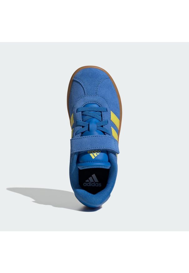 Adidas - Buty VL Court 3.0. Kolor: zielony, wielokolorowy, niebieski, brązowy