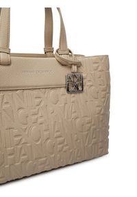 Armani Exchange Torebka XW001222 AF15774 U6208 Beżowy. Kolor: beżowy. Materiał: skórzane #3
