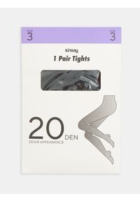 Sinsay - Rajstopy 20 DEN - czarny. Kolor: czarny #1