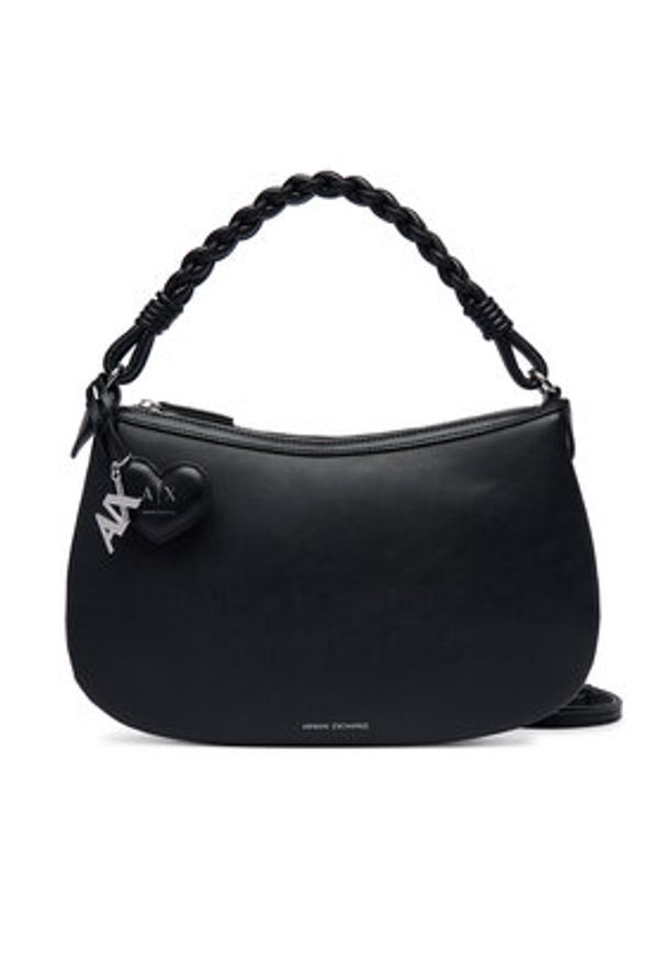 Armani Exchange Torebka XW002593 AF21428 UC001 Czarny. Kolor: czarny. Materiał: skórzane