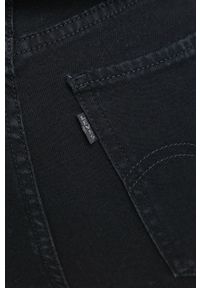 Levi's® - Levi's jeansy MILE HIGH damskie high waist. Okazja: na spotkanie biznesowe. Stan: podwyższony. Kolor: czarny. Styl: biznesowy #2