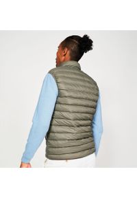 INESIS - Kamizelka do golfa męska Inesis MW500. Typ kołnierza: golf. Kolor: zielony, brązowy, wielokolorowy. Materiał: poliester, materiał, poliamid. Długość rękawa: bez rękawów. Sport: golf #2