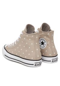 Converse Trampki Chuck Taylor All Star Embroidered Stars A16046C Beżowy. Kolor: beżowy. Materiał: materiał #5