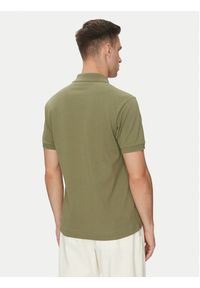 Lacoste Polo L1212 Khaki Regular Fit. Typ kołnierza: polo. Kolor: brązowy. Materiał: bawełna #3