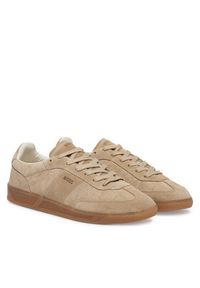 BOSS Sneakersy Brenta 50568884 Beżowy. Kolor: beżowy. Materiał: skóra, zamsz #6