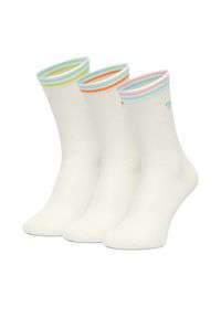 Roxy Skarpety długie CEO_BR_ROXY_2032_W_AW25 (3 PACK) Biały. Kolor: biały. Materiał: bawełna #1