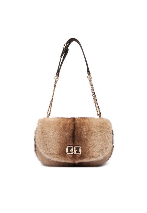 Guess Torebka Mavis HWFG96 74210 Beżowy. Kolor: beżowy. Materiał: skórzane