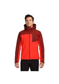Męska kurtka softshell Kilpi RAVIO-M. Kolor: czerwony. Materiał: softshell