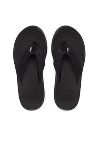Teva Japonki Voya Flip 1019040 Czarny. Kolor: czarny. Materiał: materiał #1