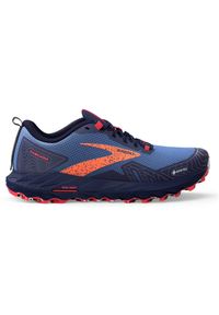 Buty do biegania damskie Brooks Cascadia 17 Gtx. Zapięcie: sznurówki. Kolor: niebieski. Materiał: materiał. Szerokość cholewki: normalna