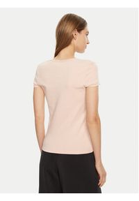Guess T-Shirt V4BI16 KCIV1 Różowy Regular Fit. Kolor: różowy. Materiał: bawełna #2