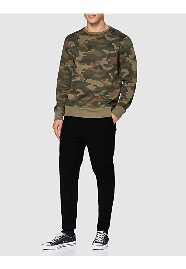 Lee - LEE TAPERED CHINO MĘSKIE SPODNIE SZTRUKSOWE CORDUROY L70RQM52 112118731. Materiał: sztruks