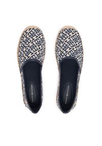 TOMMY HILFIGER - Tommy Hilfiger Espadryle Th Monogram Jacquard FW0FW09501 Brązowy. Kolor: brązowy. Materiał: materiał #4