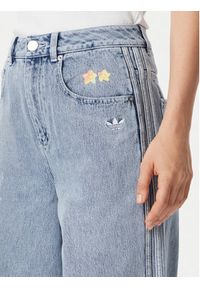 Adidas - adidas Jeansy Care Bear High Rise KQ6748 Niebieski jasny Wide Leg. Kolor: niebieski #3