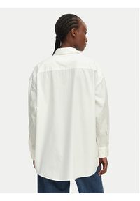 Tommy Jeans Koszula Essential DW0DW22936 Biały Oversize. Kolor: biały. Materiał: bawełna #2